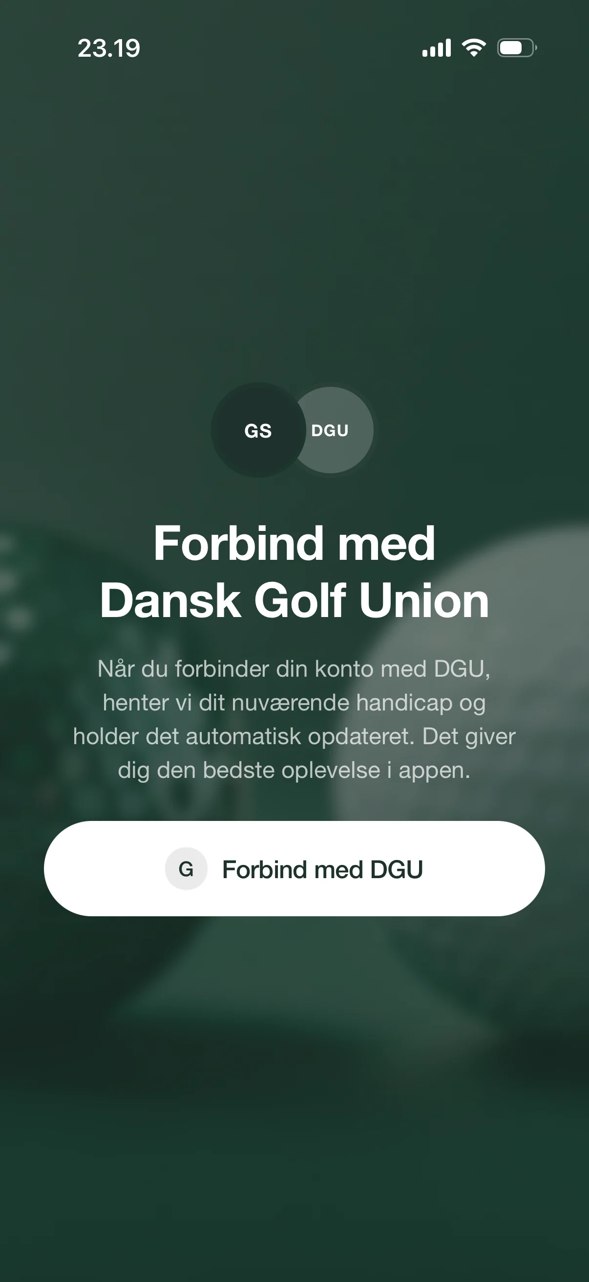 Connect with the Danish Golf Union